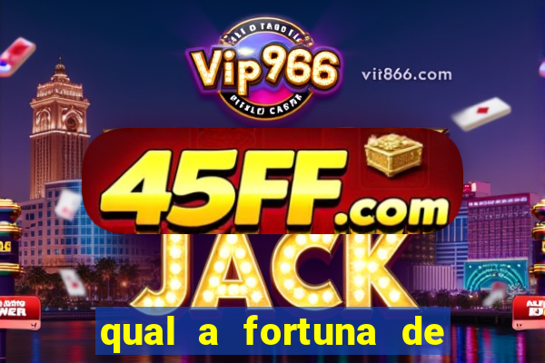 qual a fortuna de junior lima